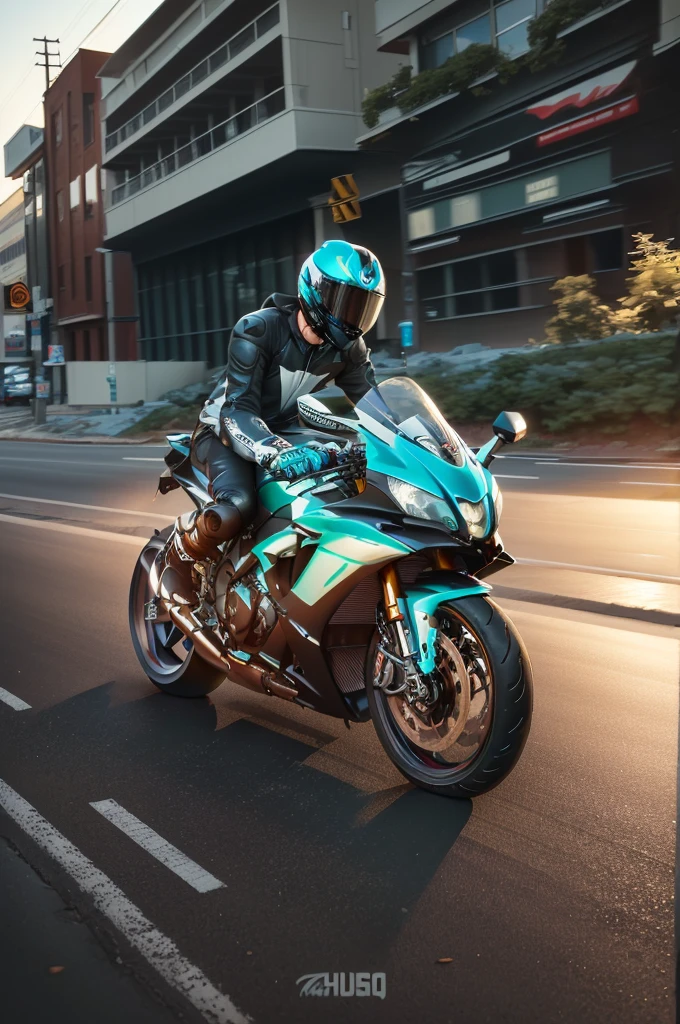 there is a man riding a motorcycle on the road, victory, riding a futuristic motorcycle, riding, riding a motorcycle, portrait shot, r6, speed, Panning, portrait, motorcycle, Rapidly, full frame shot, author：Jakob Gauermann, Photo of a male cyclist, riding a motorbike down a street, speeding on motorcycle
