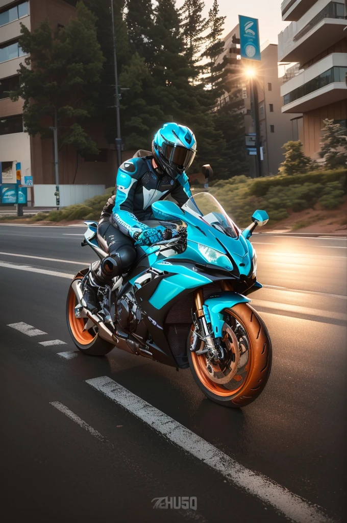 there is a man riding a motorcycle on the road, victory, riding a futuristic motorcycle, riding, riding a motorcycle, portrait shot, r6, speed, Panning, portrait, motorcycle, Rapidly, full frame shot, author：Jakob Gauermann, Photo of a male cyclist, riding a motorbike down a street, speeding on motorcycle