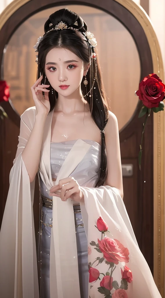 1 20-year-old girl,Riding a motorcycle,Riding a racing motorcycle, The flawless face of the goddess Athena, Beautifully 饰有许多性感的黑色蕾丝细节, Legend of the Female Saint, Beautiful goddess style glitter, Dark Mystery Version, Beautifully and beautiful pino detailing, Beautifully and beautiful lip detail, (Pure and flawless face: 1.9), Round chest, big, Round chest, Beautiful clear face and well-proportioned eyes, (Transparent eyes: 1.8), (bigbig的圆眼睛和浓妆, Sexy wet eye makeup, Very beautiful and exquisite hair and makeup, long and Beautifully blonde hair, Beautifully, Body Image: 1.8), vivid, (Stars in the sky: 1.7), (The sky and the illusory time and space gate: 1.8), Fictional Art, original photo, hanfu photos, Best photos, high resolution, best quality, Best photos, Best goddess quality, 8K female, Super 8 Single Saint Portrait, The most realistic color scheme, masterpiece, Best Beauty Brands, The best hair accessory, Live-action photos of the brand, Dark Studio, Border Light, Two-color lighting, (Rose White Skin: 1.4), (High Skin Detail: 1.1), 8k ultra high definition, SLR camera, Soft lighting, 8K, high quality, Honesty, Volume is smooth and sharp, 10 times more pixels, Sexy goddess, Sexy goddess背景空间: 1.8), (最美的aurora眼: 1.7), beautiful eyes, aurora(aurora)Beautiful single girl: 1.8), (More detail:0.8),