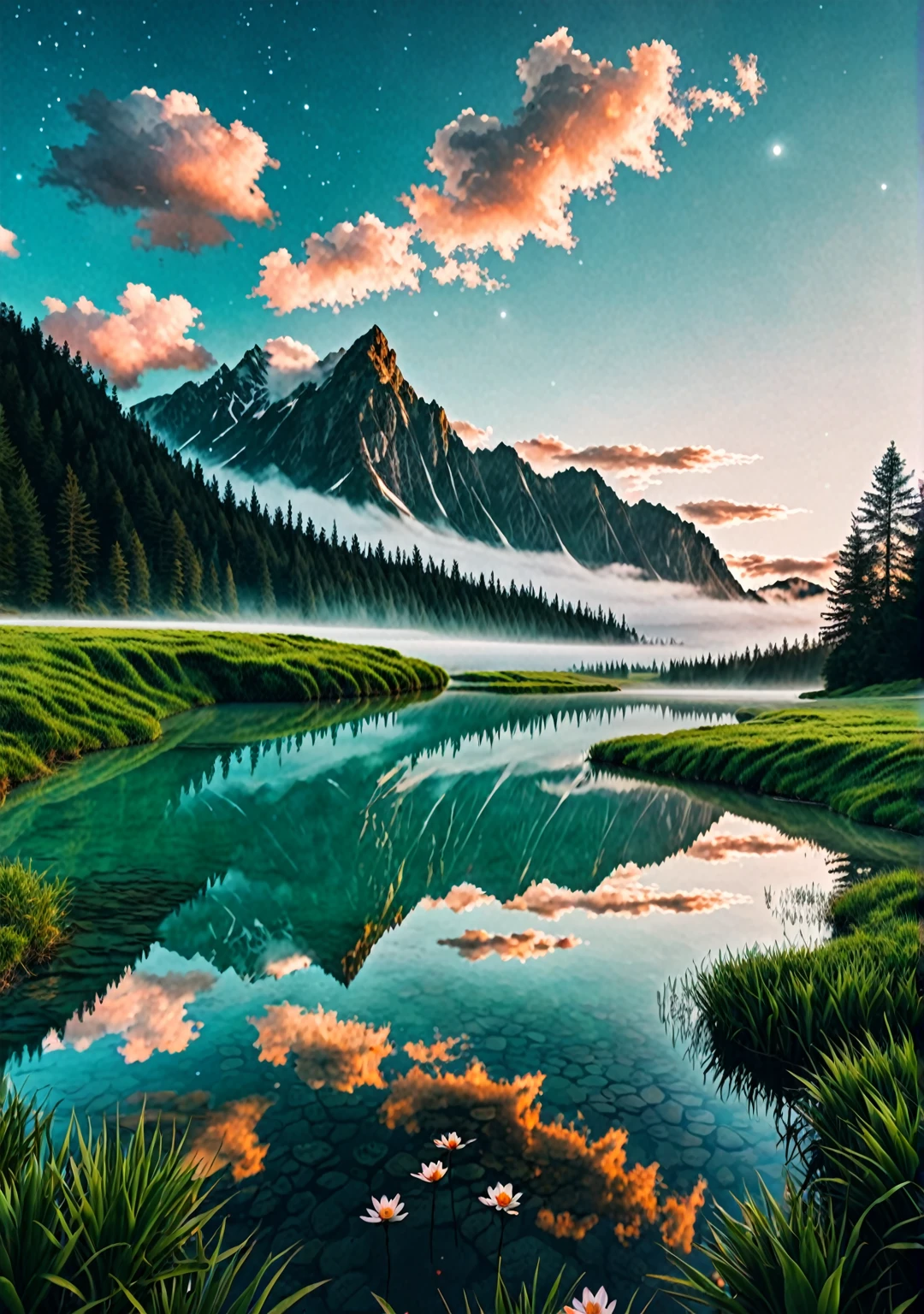 lucid dreaming landscape aesthetic calm 