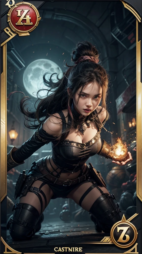 Create a Chaotic game card drawing