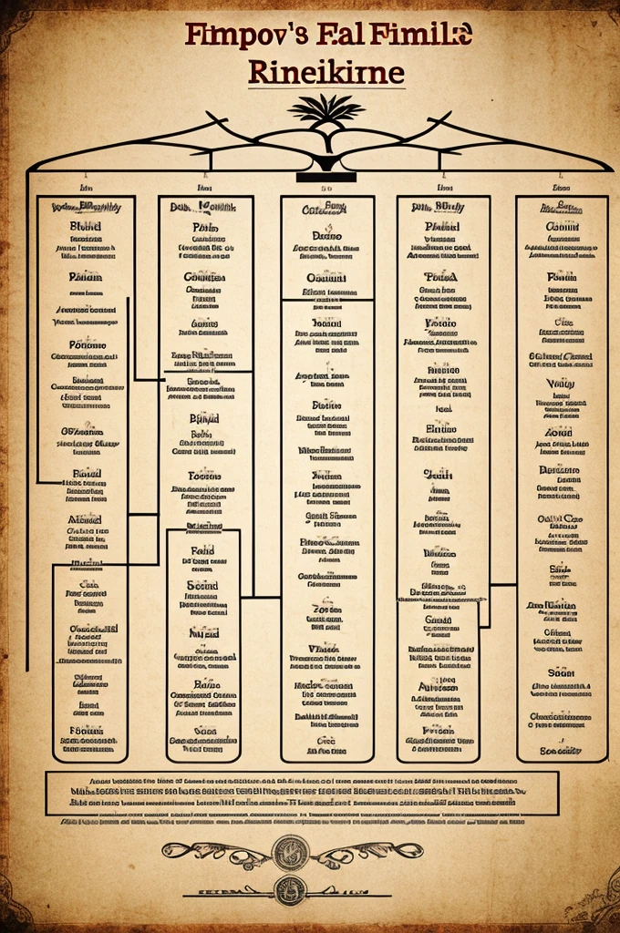 Rizal's family tree