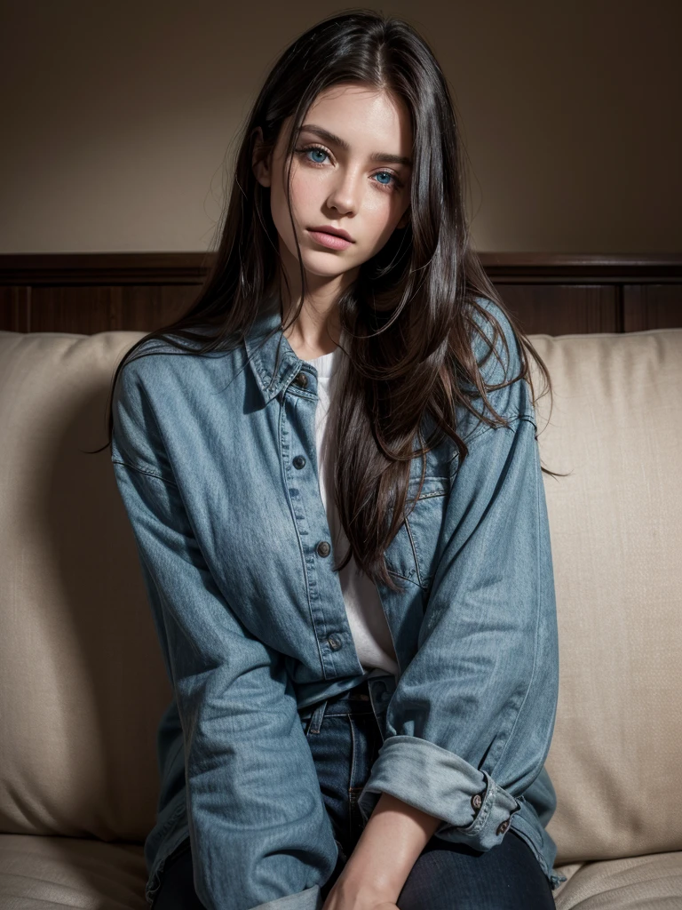 Brazilian, 30 years old, model, straight hair, blue eyes and clothes and Last Photo Shoot in England!