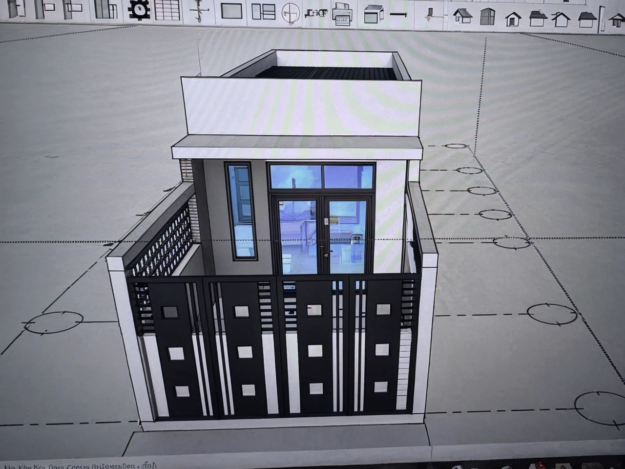 create facade for house
