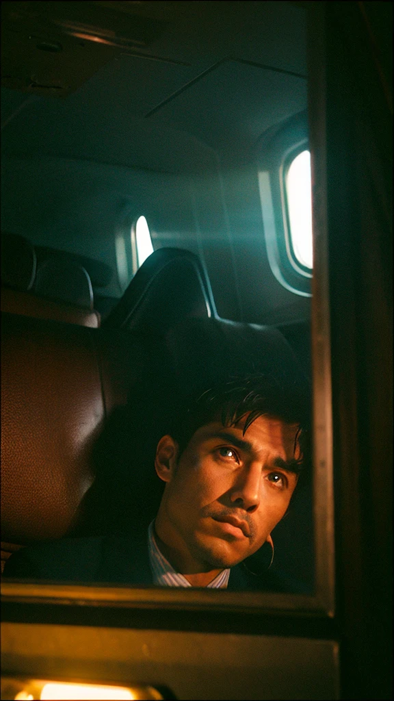 Knocking noises echoing through the cabin. Ricardo looks around, confusing.