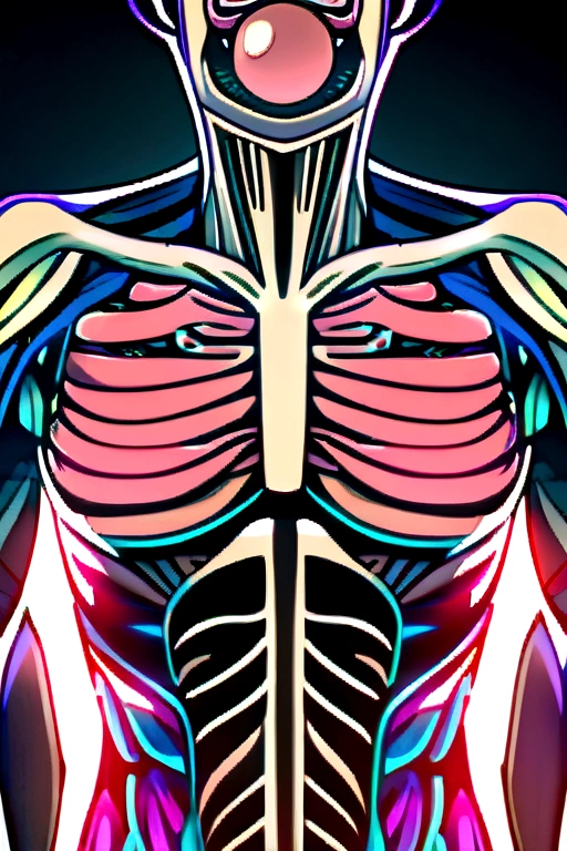 Animation of the physiology of the respiratory system