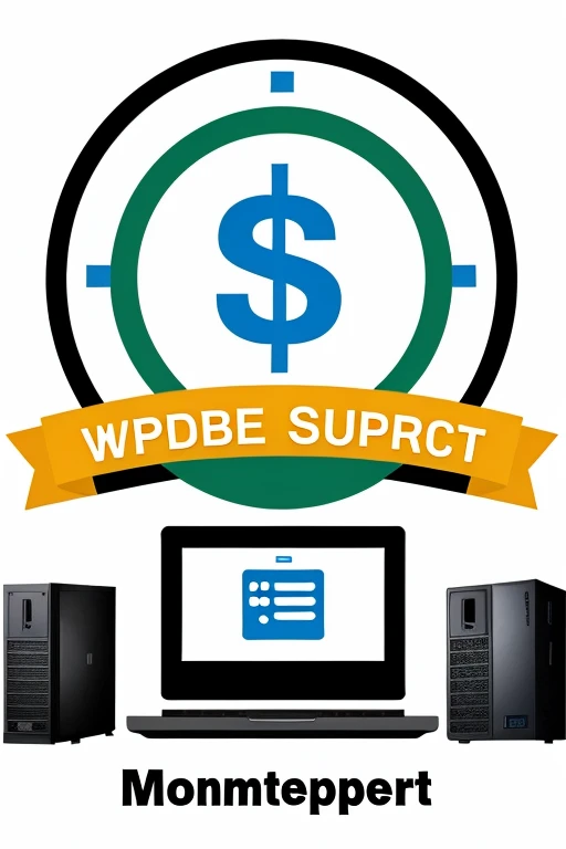 logo for maintenance of computer equipment with the name of "web support"