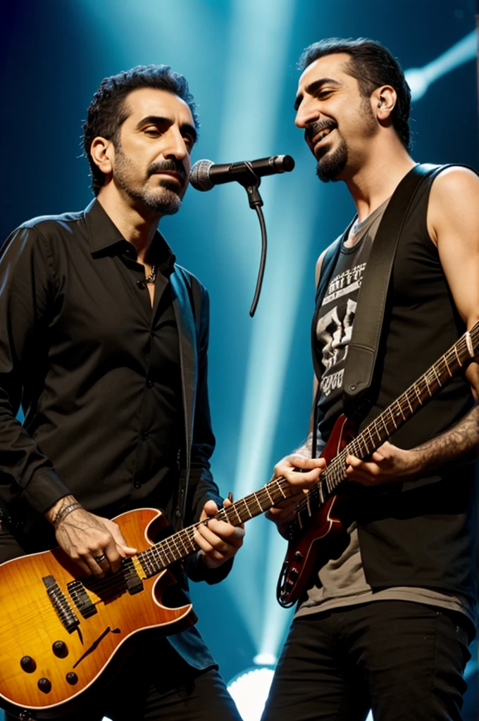 Serj Tankian y Daroon Malakian 