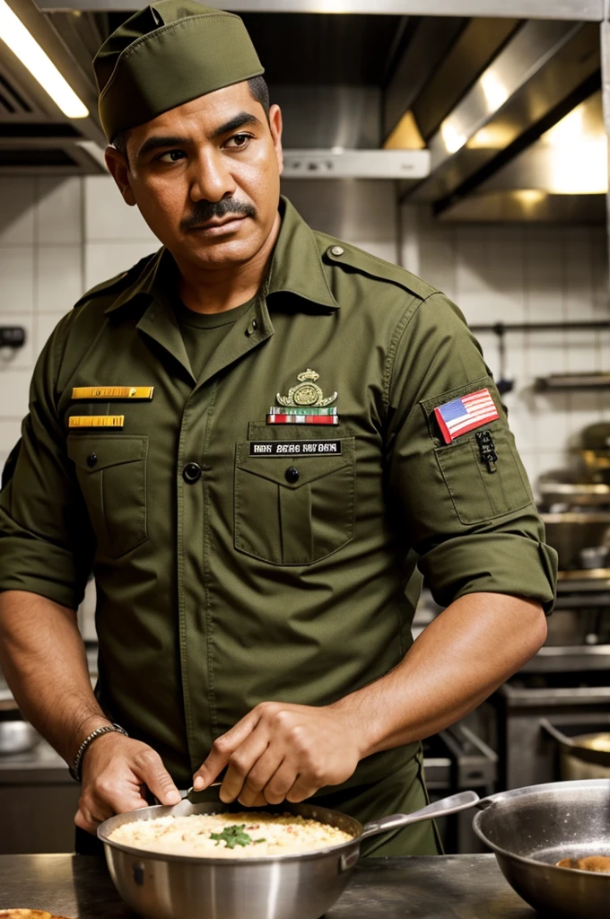 Master chef in the Mexican army