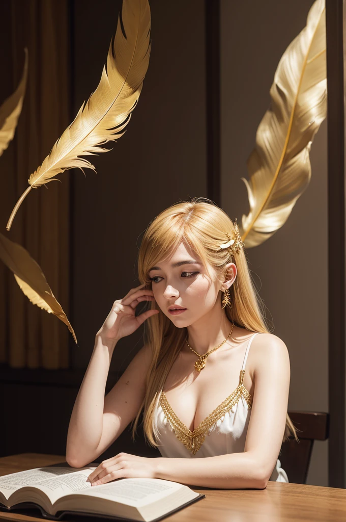 Emotional dependence and poems a golden feather