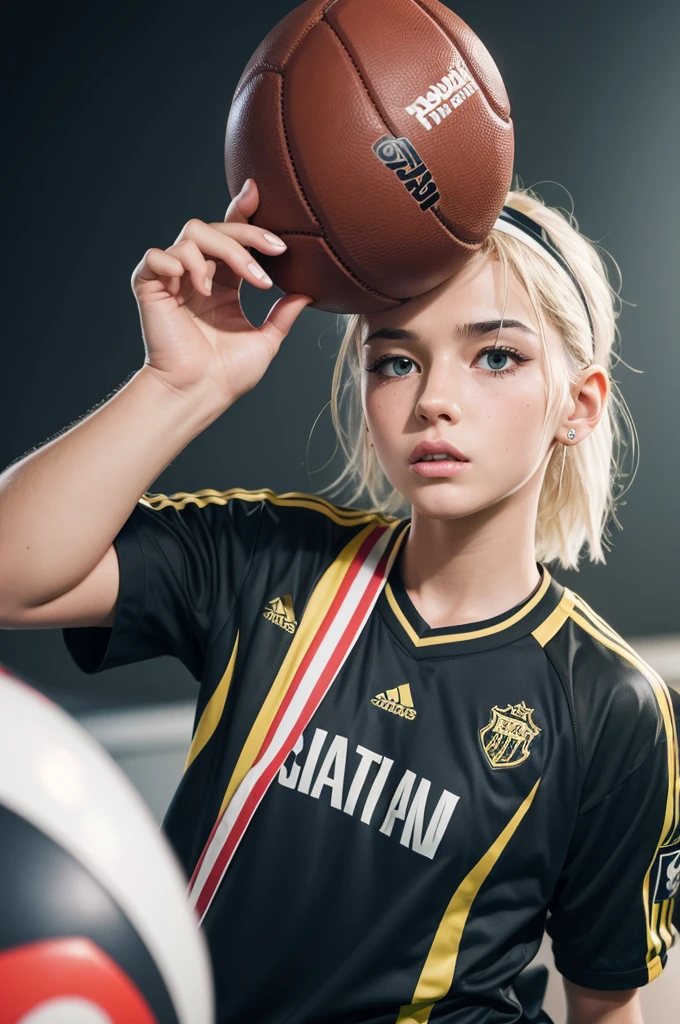 create an image for a tik tok account about football cuts