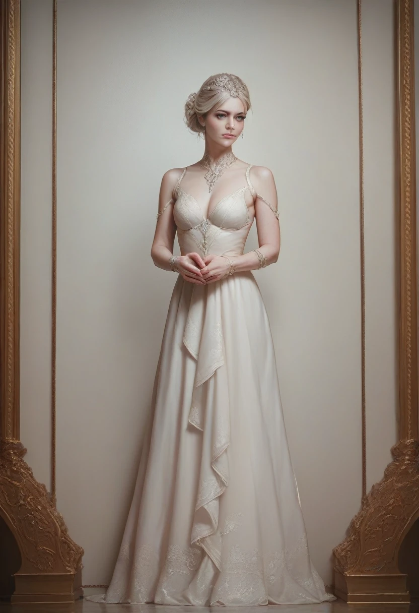 Highest quality, masterpiece, Ultra-high resolution, (Reality: 1.4), Original photo, One girl , White skin,