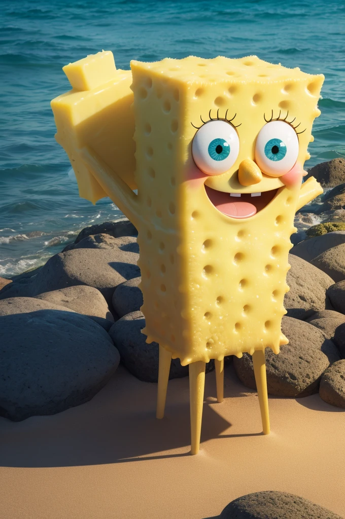 naked spongebob