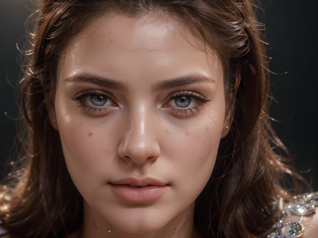 a woman communicating with sign language, beautiful detailed eyes, beautiful detailed lips, extremely detailed eyes and face, long eyelashes, close-up portrait, ethereal, glowing skin, (best quality,4k,8k,highres,masterpiece:1.2),ultra-detailed,(realistic,photorealistic,photo-realistic:1.37),studio lighting,vibrant colors,dramatic lighting