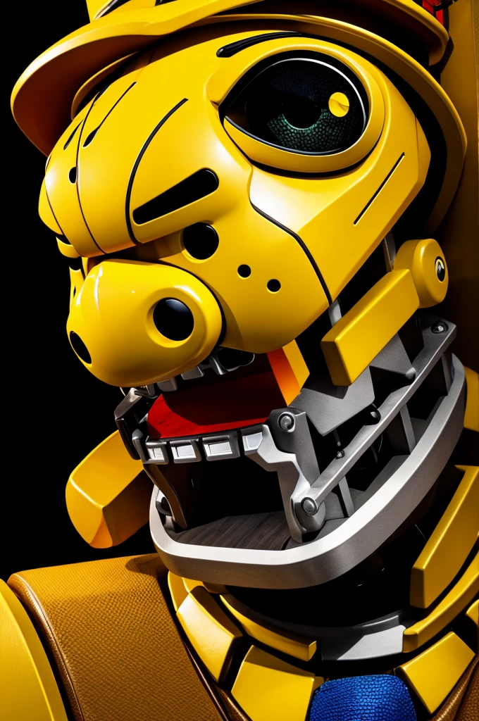 Freddy yellow animatronic