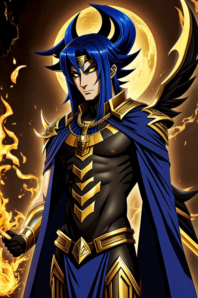 God Hades combined with anubis anime version