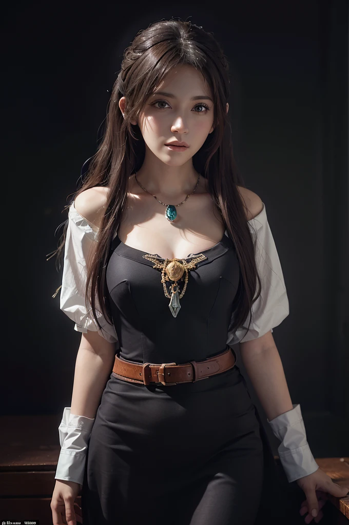 (front focus),(in the dark:1.6),
Hyperrealist portrait of female by david hockney and alphonse mucha,fantasy art, photo realistic, dynamic lighting, artstation, poster, volumetric lighting, very detailed faces, 4 k, award winning,, 1girl, in the dark, deep shadow, low key,cowboy shot,(official clothing:1.4) ,long hair,white hair,