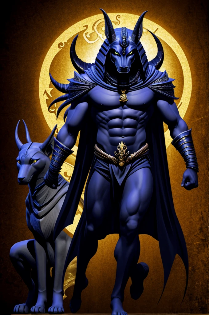 Scorpio (Zodiac sign) combined with Anubis and Hades 