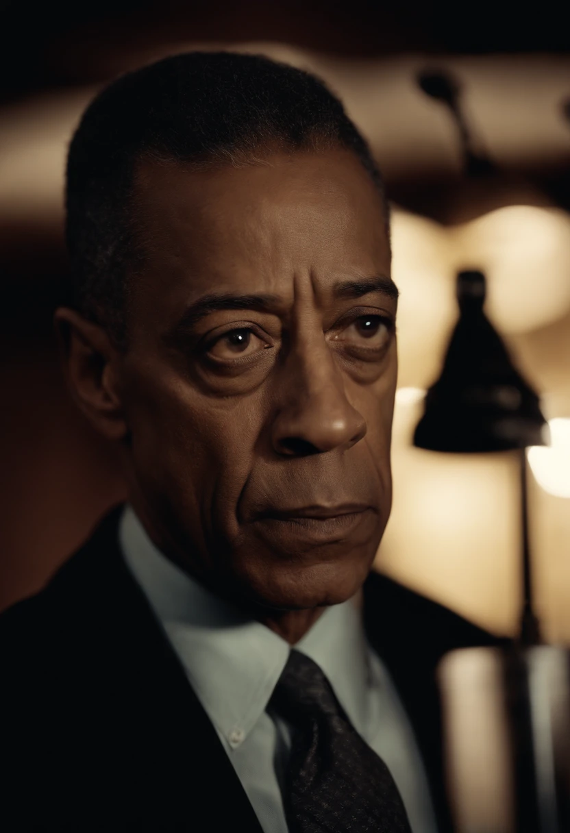 Gus Fring with a death stare