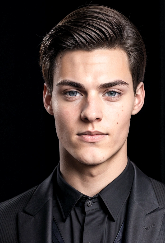 attractive 20 year old man, spider man suit, without mask, thousands of morals, , executive sexy man, Suit then, Front camera focus, portrait mode, perfectly straight in front of the camera
