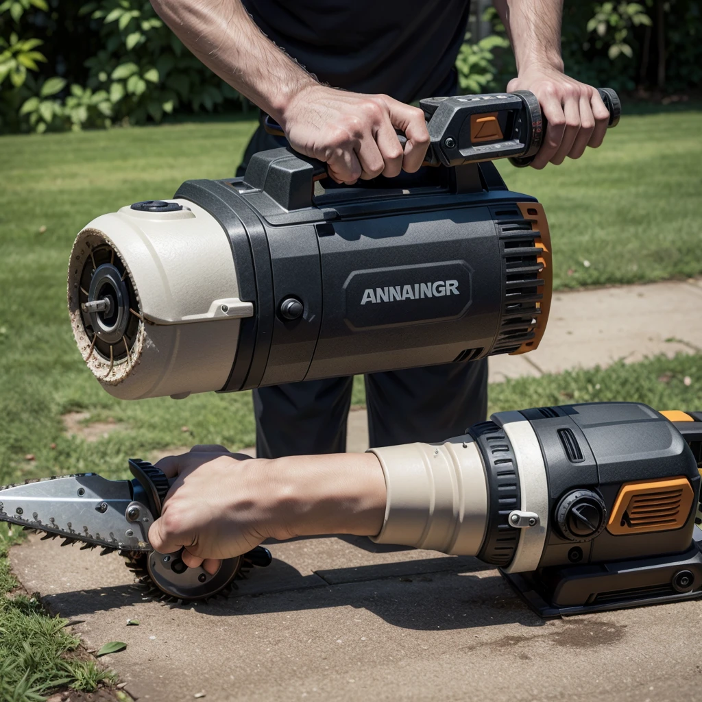 Chainsaw Adapter For Angle Grinder / Garden Sander
