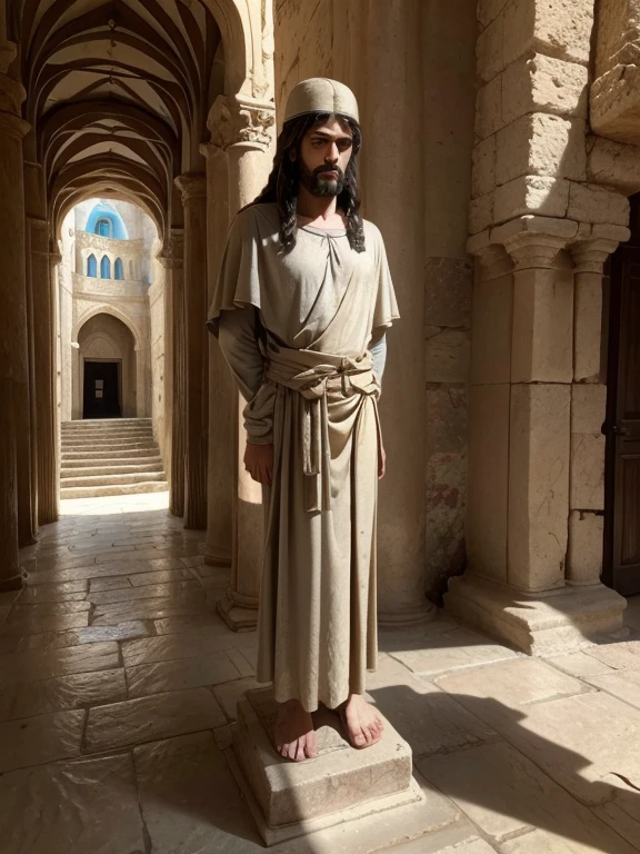 (Images from the Ancient Middle East, representations of Jesus, historical sites of Christianity.)