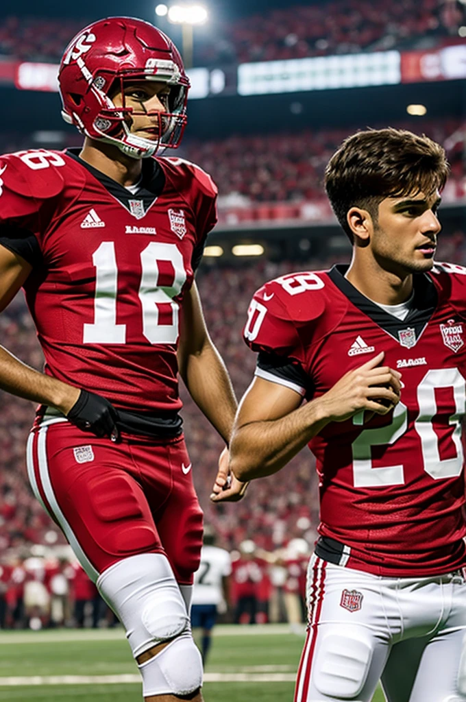 Football Jerseys Red and white