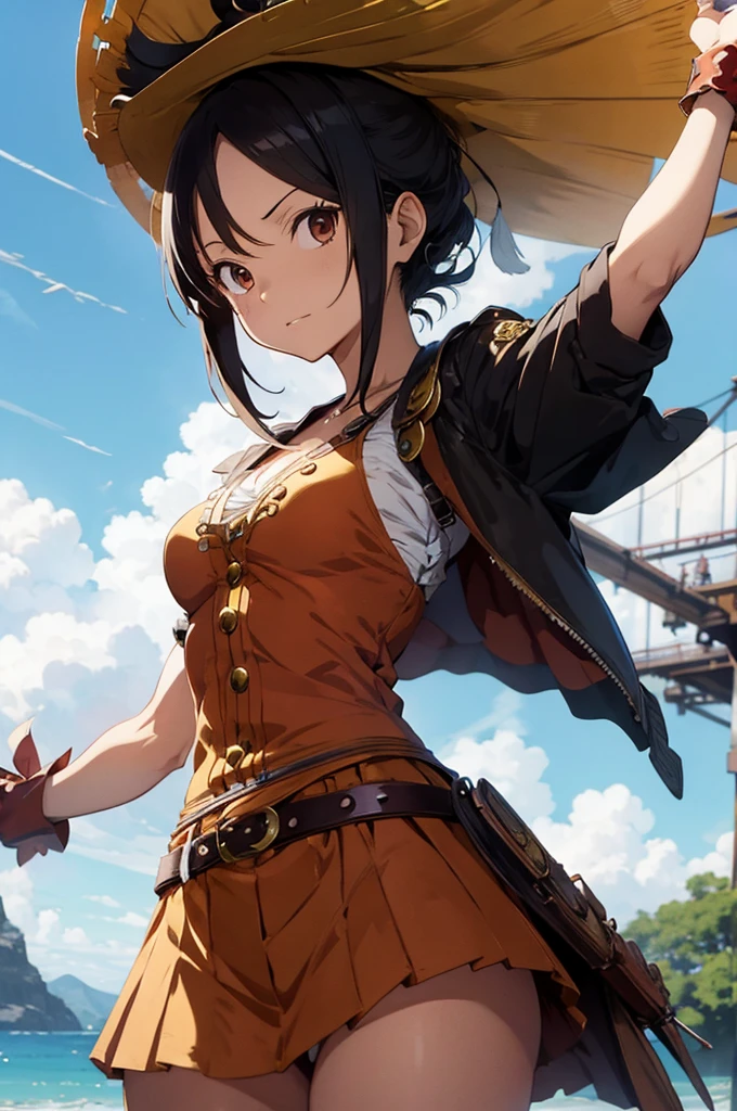 Luffy steampunk fiel aos animes