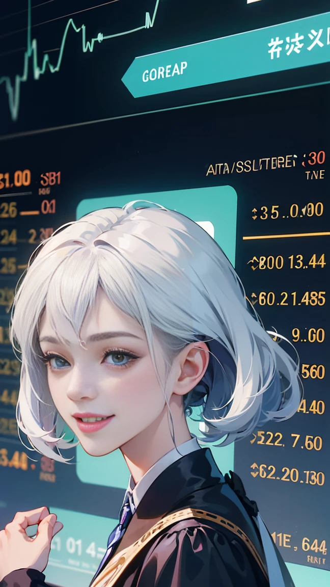 A DO TRADING ,STOCK MARKET,LOOKS HAPPY