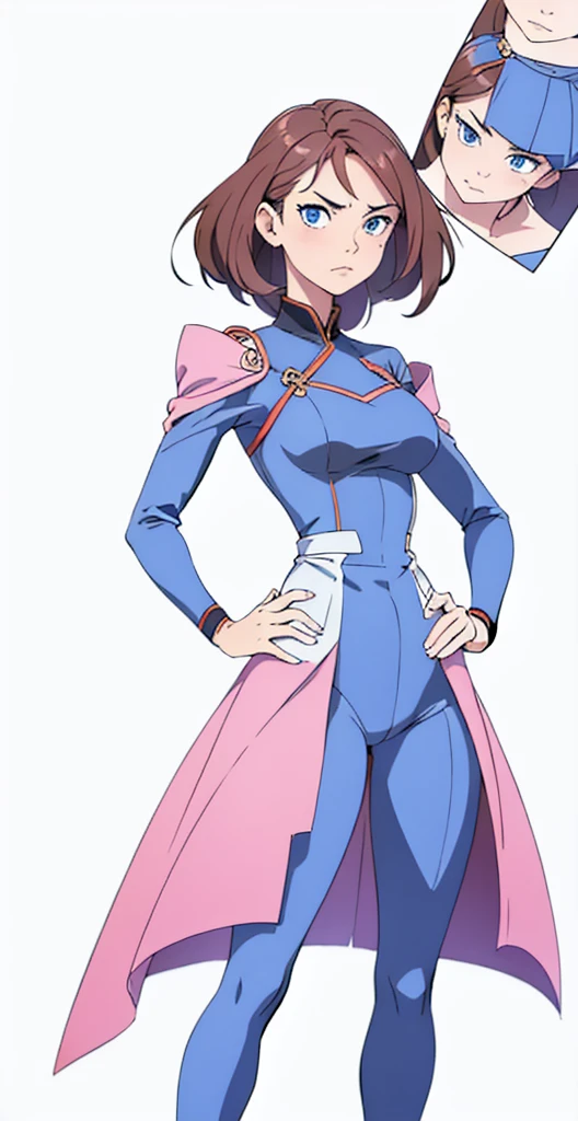 hands dramatic, hands moving, hands on hips, hands firmly on hips, frustrated, normal colors
