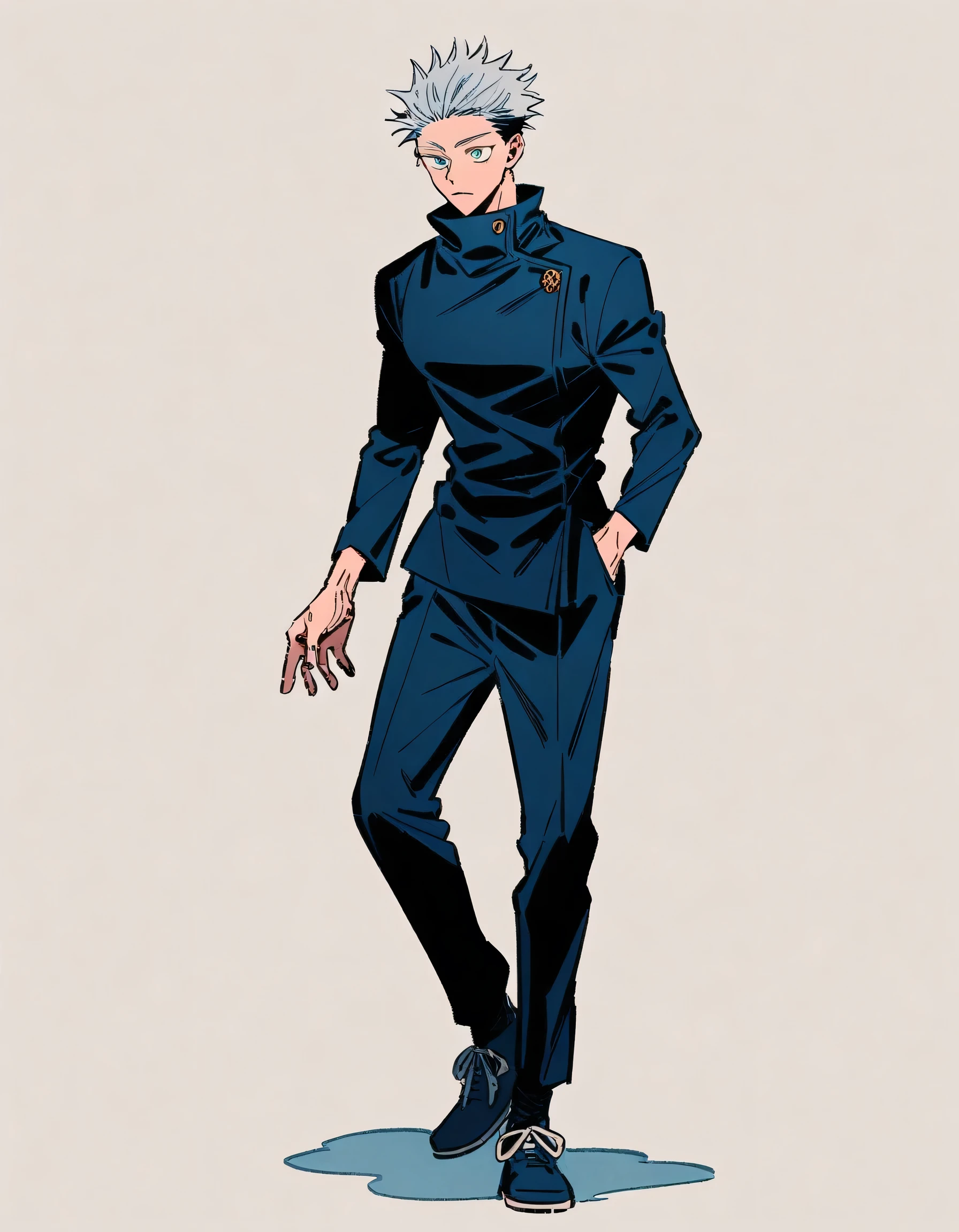 gojo satoru from jujutsu kaisen full body