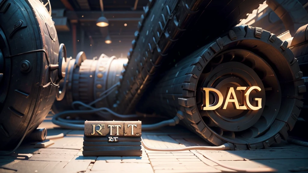 Lo-FI youtube channel banner, (DTG word: 1.8), (DTG letters: 1.8), (Three letters: 1.5), only letters, writing, abstract, colorful, high resolution, high quality, neon colors, dark grey background, black grey grdient