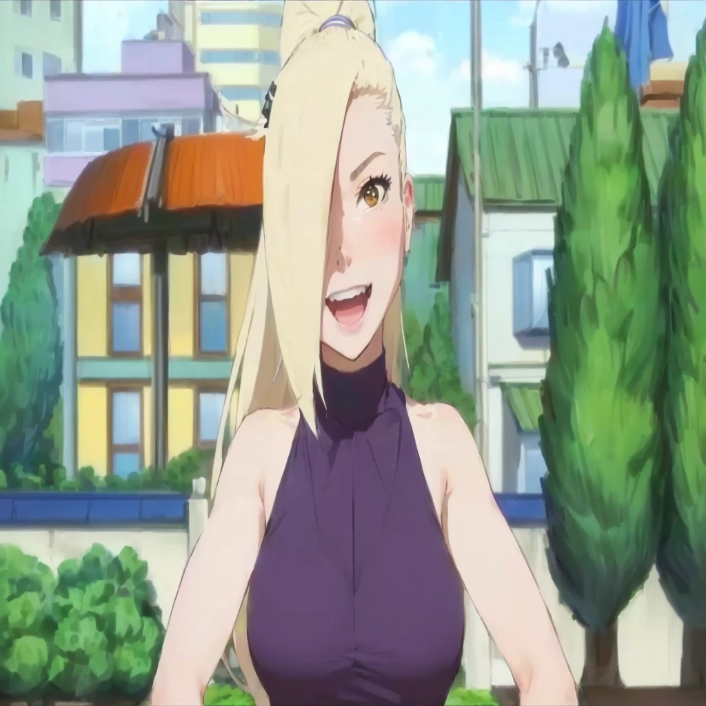 thong bikini, milf, suntanned, (excited look), Ino yamanaka, gazing at viewer, Face ultra detailed, Sunnyday, day time, upper body view, anime styling, 独奏, (Pure white bikini), detailed beach side, neckleace , (medium breasts), blonde, ((an eye covered in hair, hair over eye)), gazing at viewer, big arms, (shoulders off, broadshouldered, very small biceps, curved body), hidden eye, ssmile , gaping mouth, very happy, Bullish, hair clip, keen gaze, sharp face, keen eye, long neck, crotch, へそ, cool colours, double bra, thicc thighs