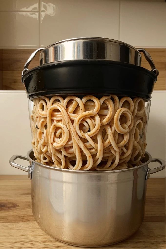 Cook spaghetti in a pot of salted boiling water until al dente according to package instructions. Drain, reserving some pasta water.