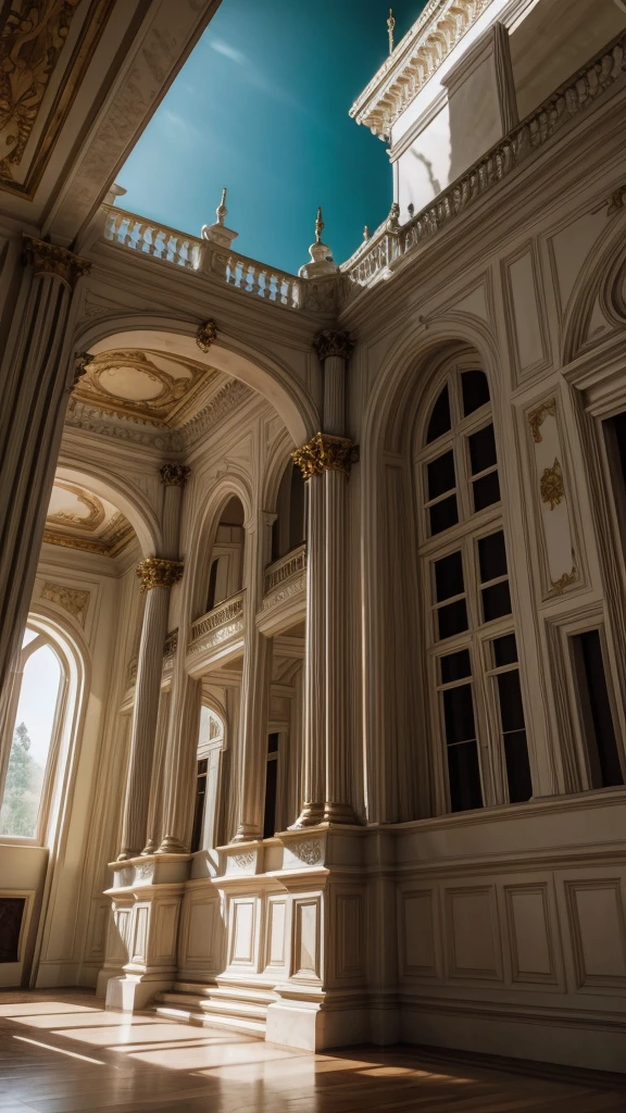 stable of a rococo style castle