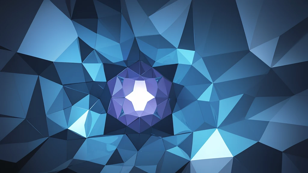 create a background for a design Polygonal science background