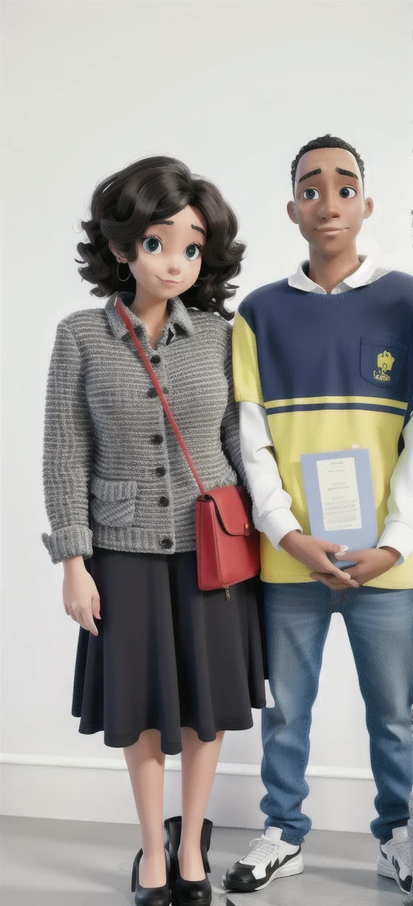 (best quality),(work of art), a woman and a man,