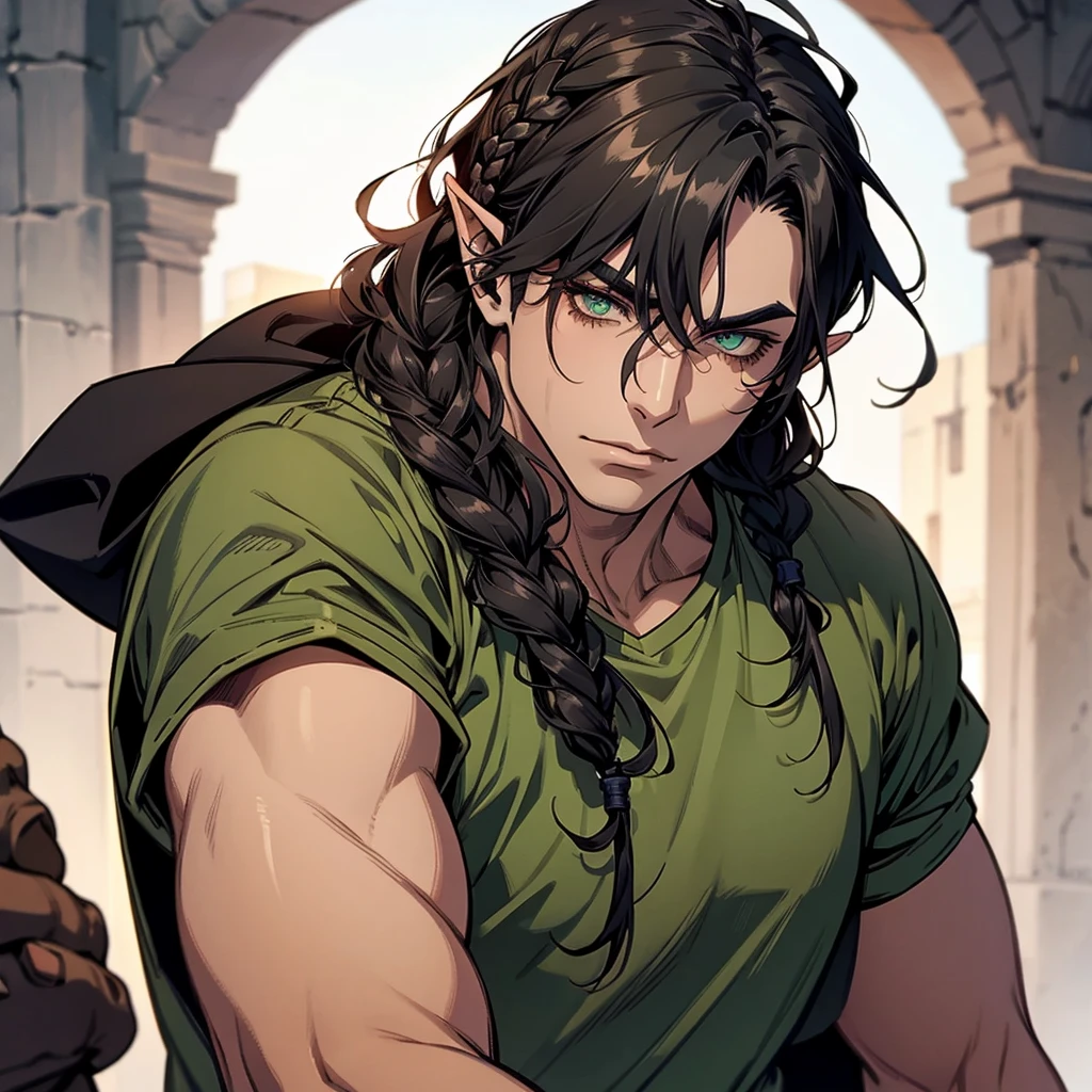 Green Half-Orc, naughty man