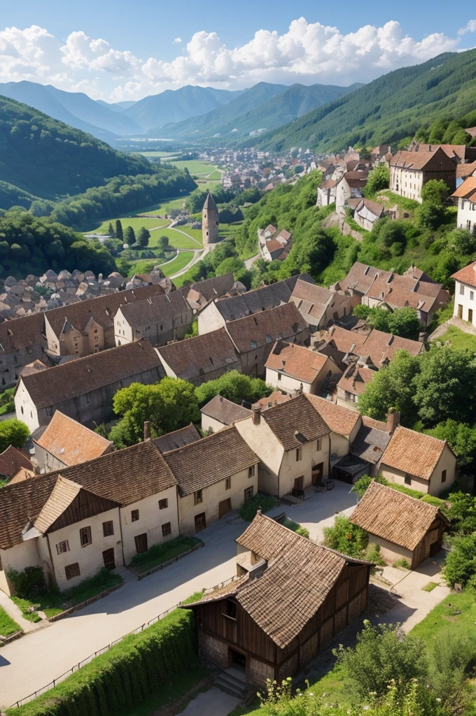 village, medieval