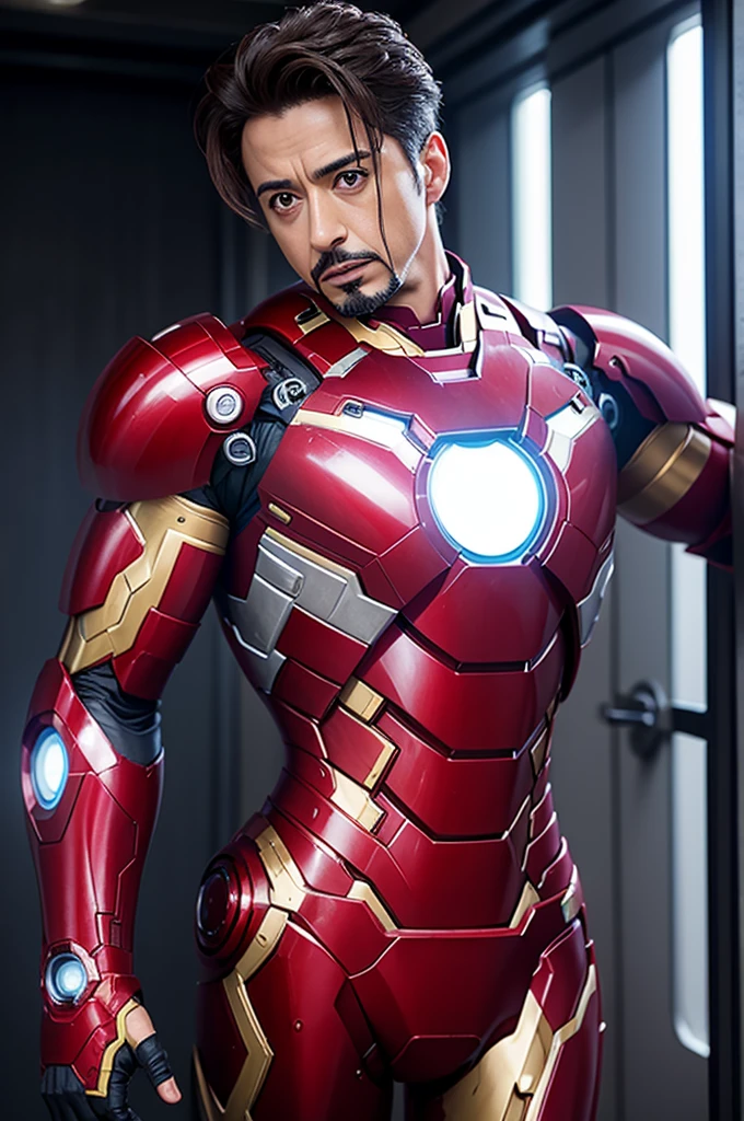Create the sexy Iron Man