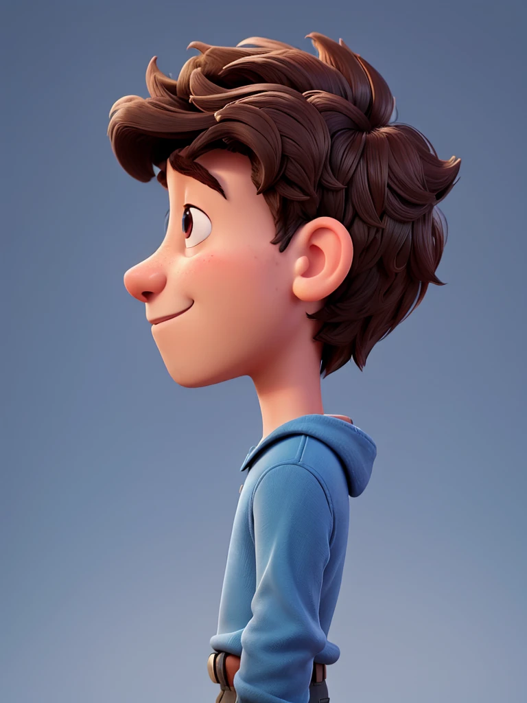 boy mood, Profile, a Pixar creature