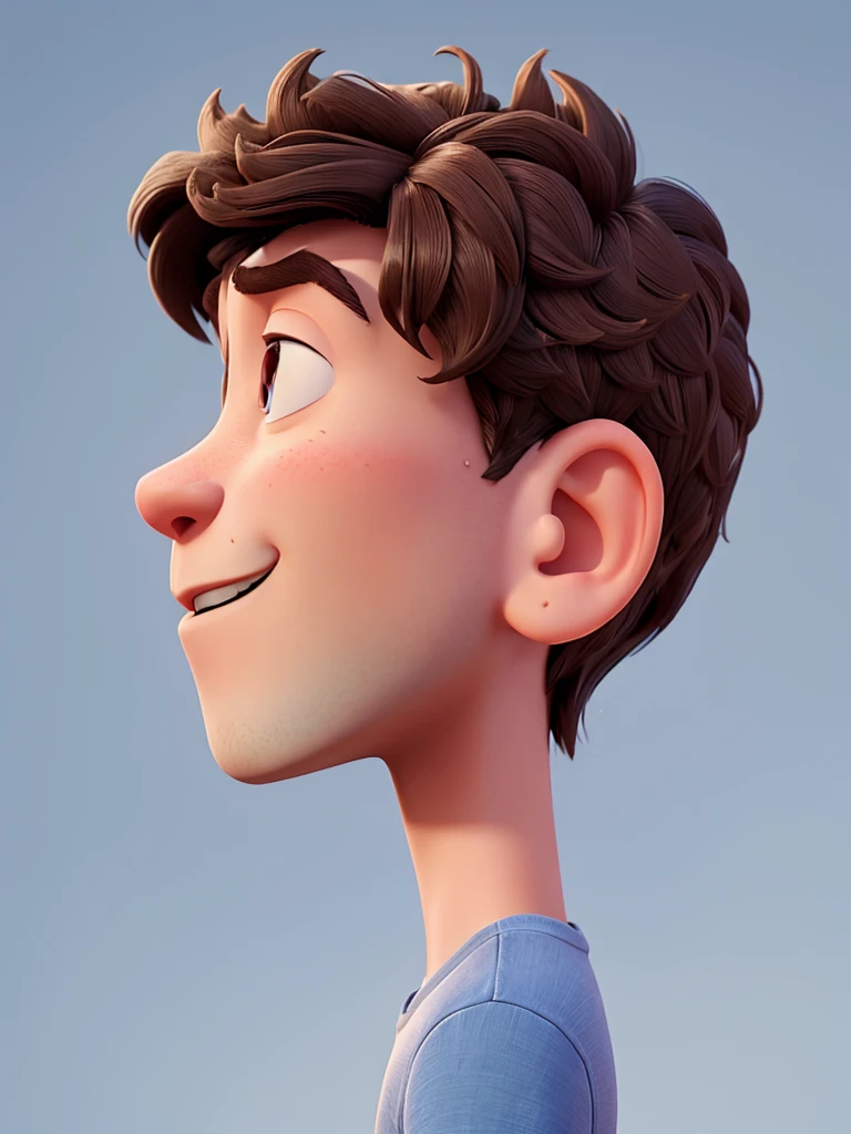 boy mood, Profile, a Pixar creature 