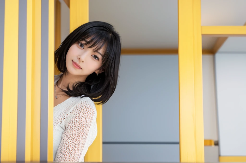 ((Best image quality, 8K, masterpiece: 1.3)), Sharp focus: 1.2, Kodak Portrait 400,Avoid the top of the screen，Professional photo angles，sexyさを漂わせる魅力的な表情とスタイル，I get horny for my business partner during the day，Dynamically appealing to the senses，Adorable，Absolute territory of the feet，Faintly visible muscles，High resolution 16K suitable for human skin,Beautiful natural lip color， 高層ビルに囲まれた大企業のoffice，work人々Against the backdrop of，Get serious about your work，昼間の高級office内，Accurate skin type，Texture with visible pores，Real Skin，Cute beauty with perfect figure: 1.4, (中くらいのlength, Silky black hair that smells good) , 美しいofficeレディのファッションリーダー，(Trendy business fashion、The trendy long business suit and tight skirt are very beautiful、length and sexy legs、The absolute territory where you can see the underwear、sexyなほくろがいくつか），Eye-catching style during business meetings with customers，ビジネスファッションに隠されたsexyなボディ，work，Sitting on the President&#39;s couch&#39;office，length, Beautiful legs visible through the slit of a long skirt，Perfect Legs，Perfect hands，Highly detailed face and skin texture，fine grain，some moles，Big and ample breasts，Nice thighs，質でsexyな太もも，Shining Legs，Smooth Hair，sexy, Neat bangs，Attractive body，Staring at the viewer with a gentle yet sad expression，Very delicate and beautiful, Beautiful big breasts,Accurate skin type，Texture with visible pores，Real Skin，(sexy looks of a 23 year old Japanese girl:1.5)，(Written boundary depth、chromatic aberration、、Wide range of lighting、Natural Shading、)，Beautiful buttocks silhouette in a tight skirt，Lace pants are visible　Photo style　Beauty in white dress