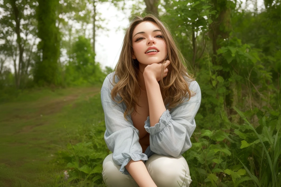 Adult women with big
Skin colour is dark without clothes