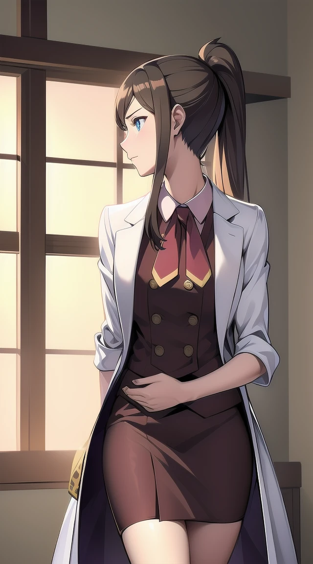 1girl,brown hair
BREAK ((emaskye, (ponytail, brown hair, labcoat),armband, eyewear on head:1))
BREAK ((spreading leg,masturbation,:1.1))
BREAK indoors,
BREAK looking at viewer,
BREAK (masterpiece:1.2), best quality, high resolution, unity 8k wallpaper, (illustration:0.8), (beautiful detailed eyes:1.6), extremely detailed face, perfect lighting, extremely detailed CG, (perfect hands, perfect anatomy),