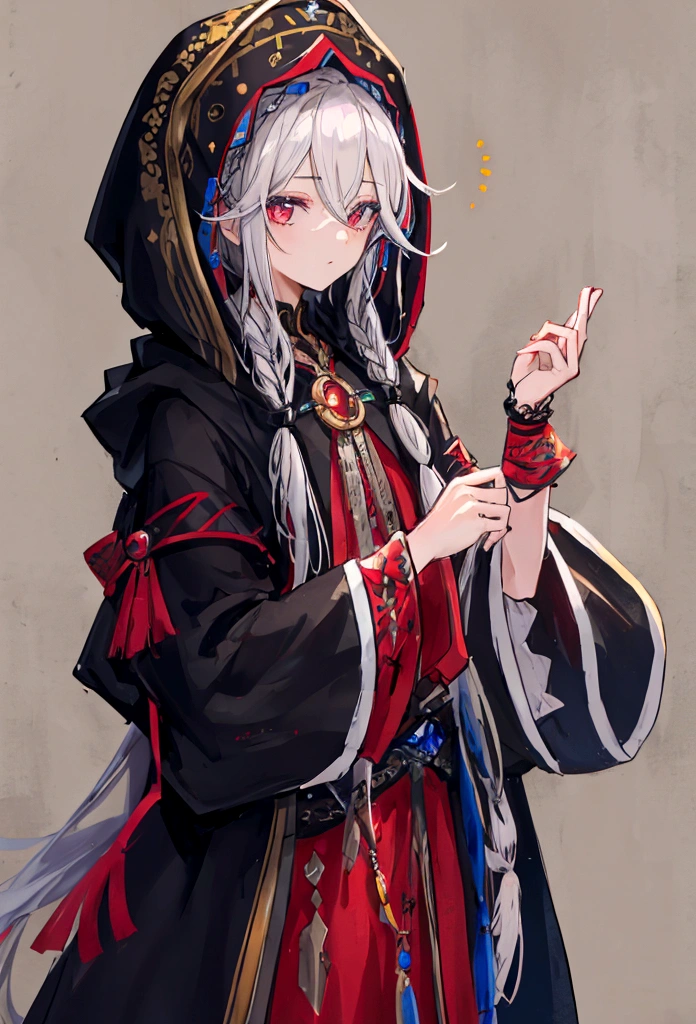 a guys with dredlocks, a sweet hood
