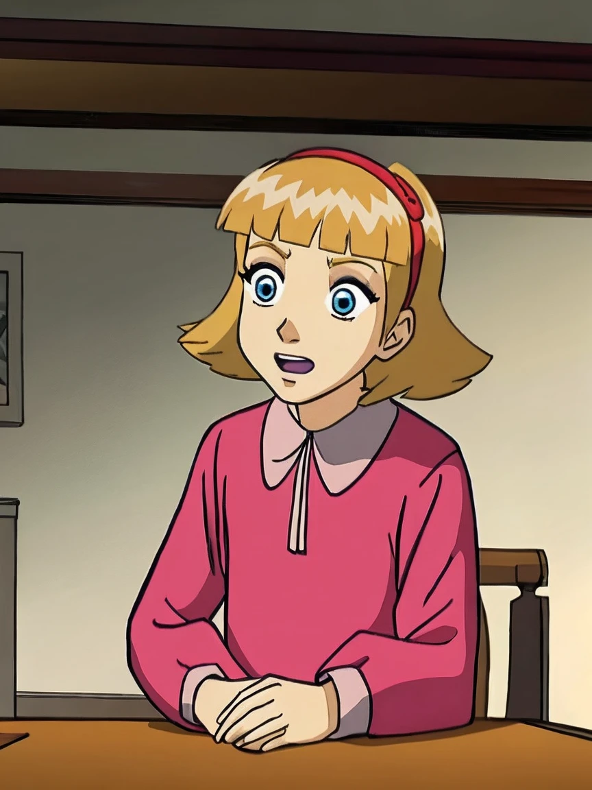 porn W.I.T.C.H., Lillian Hale, short, short hair, white hair, blue eyes,onoffunder