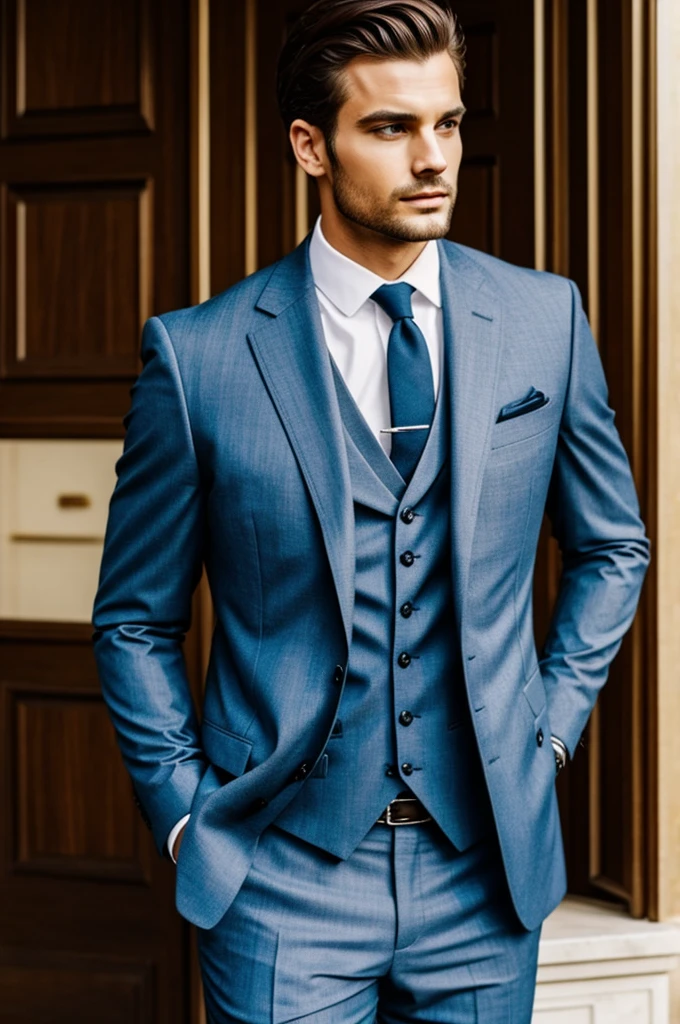 Man in elegant suit