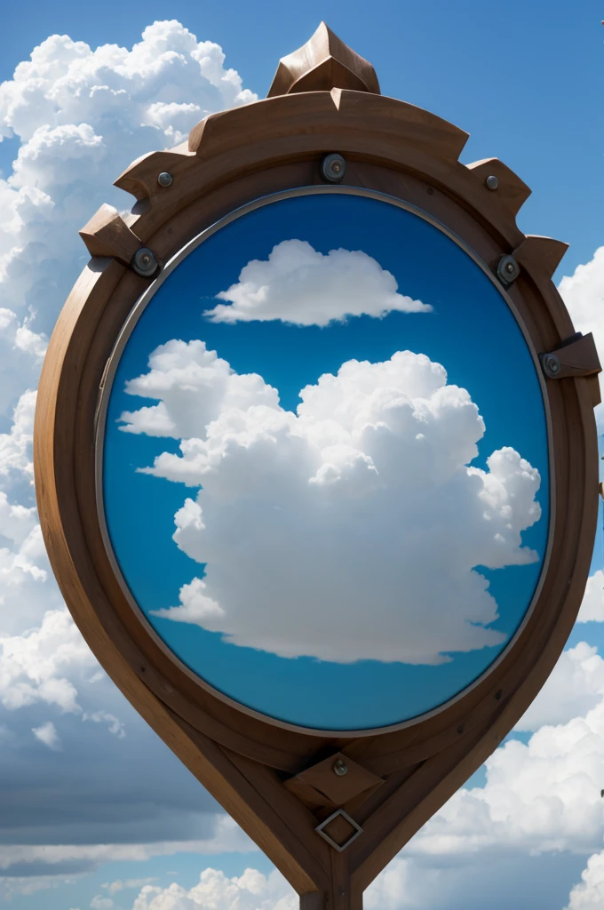 Shield made of clouds