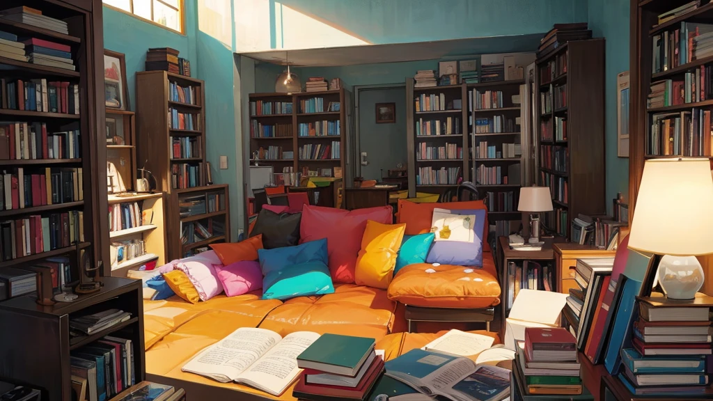books and headphones